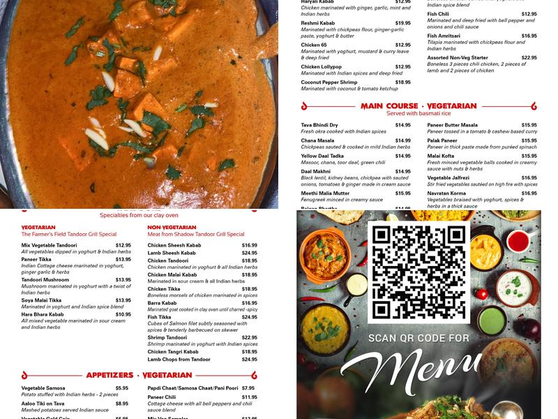 CURRY ZONE Menu