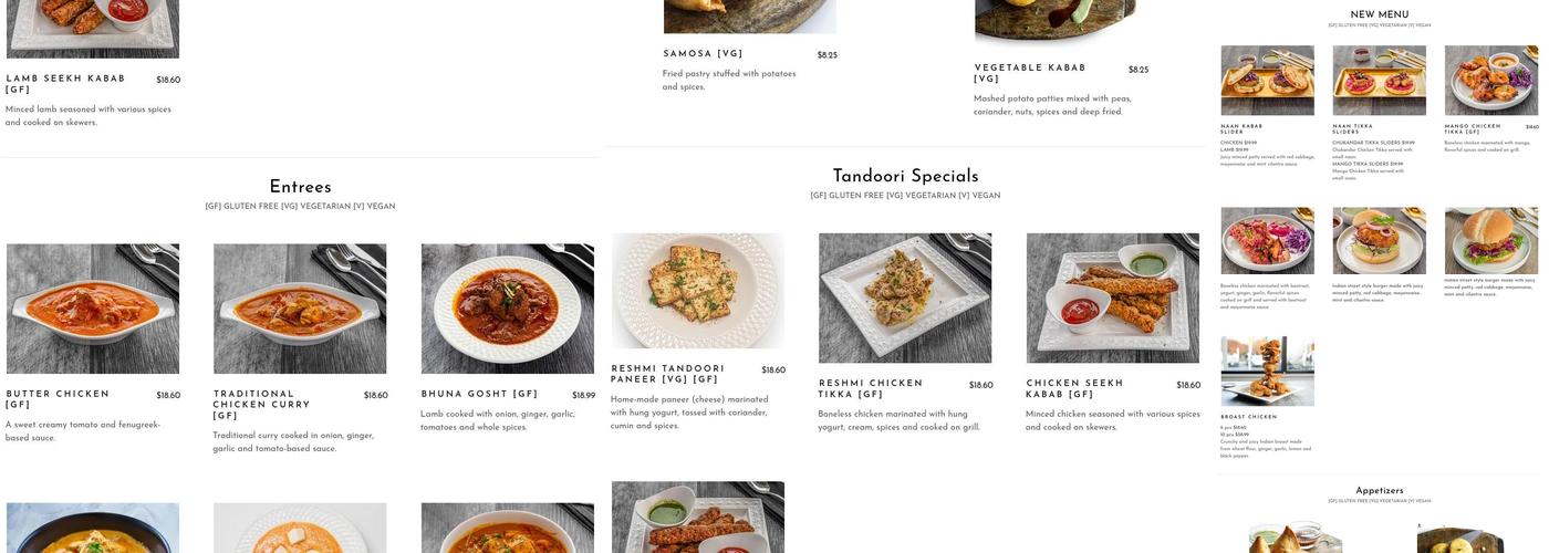 Rice N Curry Menu