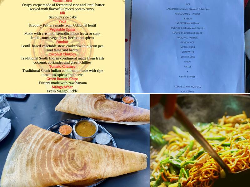 Mudpot South Indian Cuisine Menu
