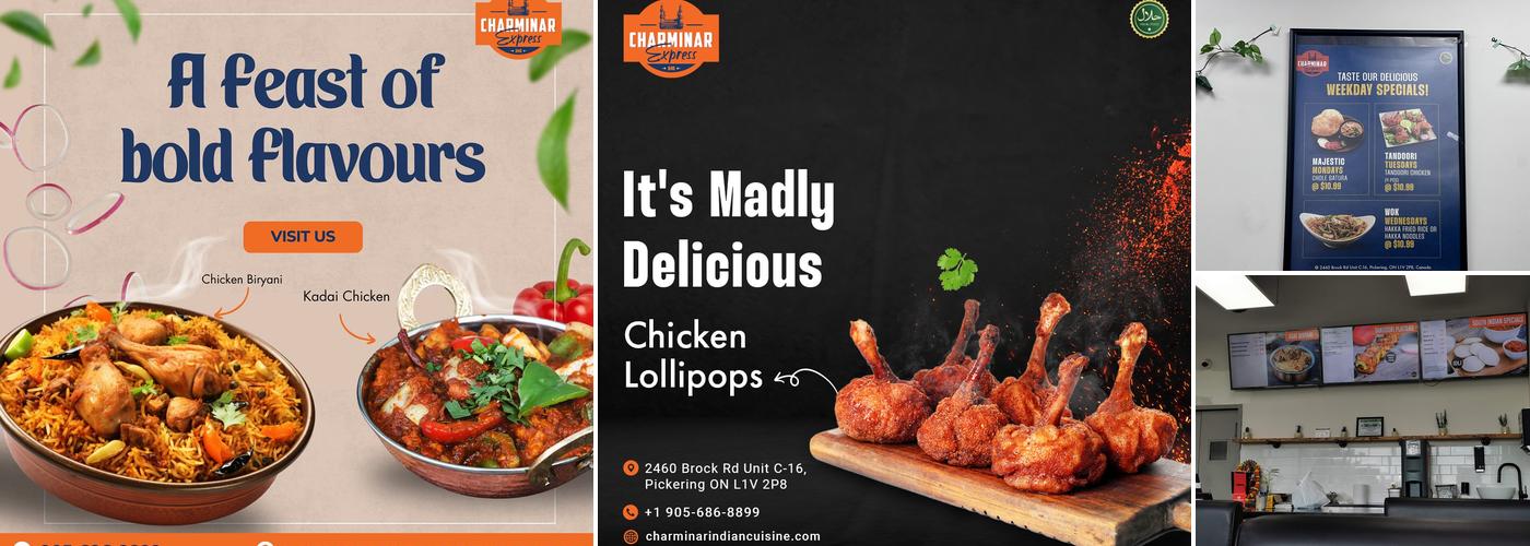 Charminar Indian Cuisine Express | Pickering Menu