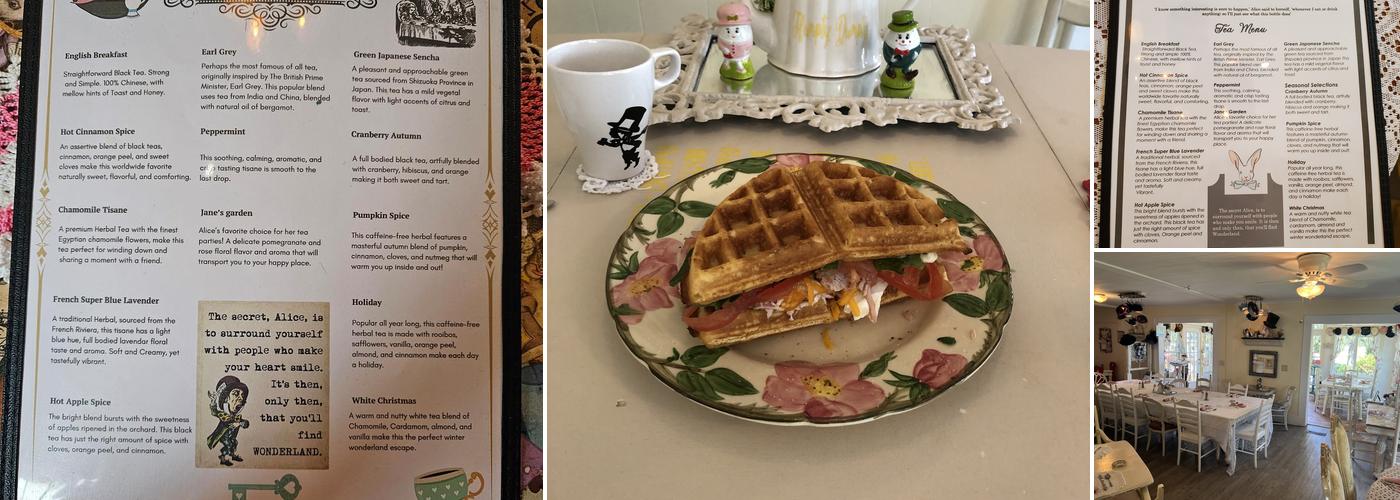 The Hatter Cafe Menu