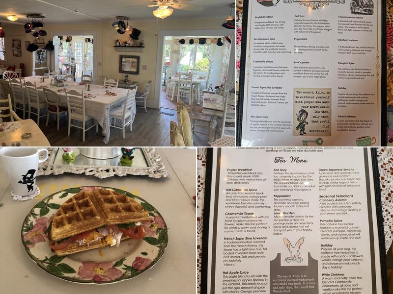 The Hatter Cafe Menu