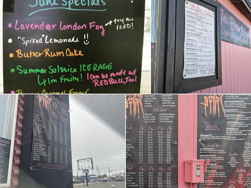 The Brew & View Menu