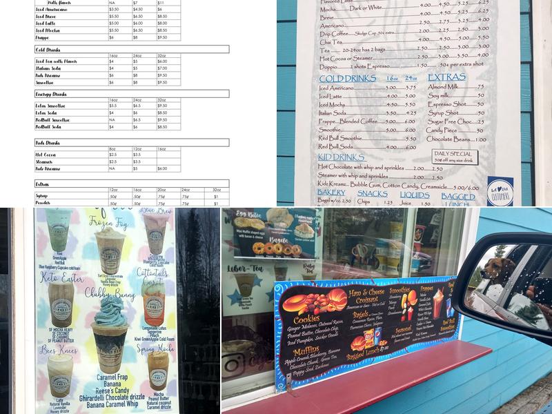 Common Grounds Espresso Menu