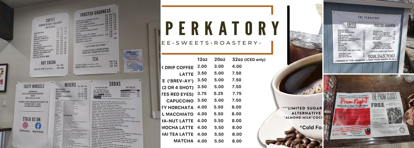 The Perkatory Menu