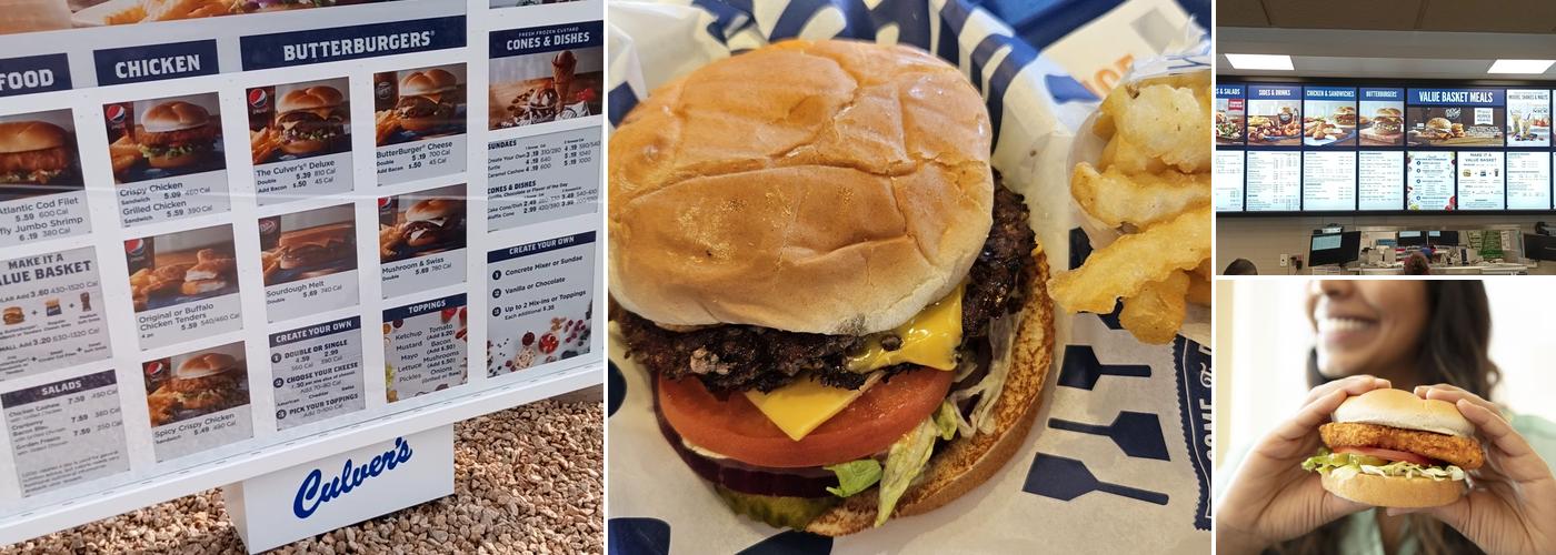 Culver’s Menu