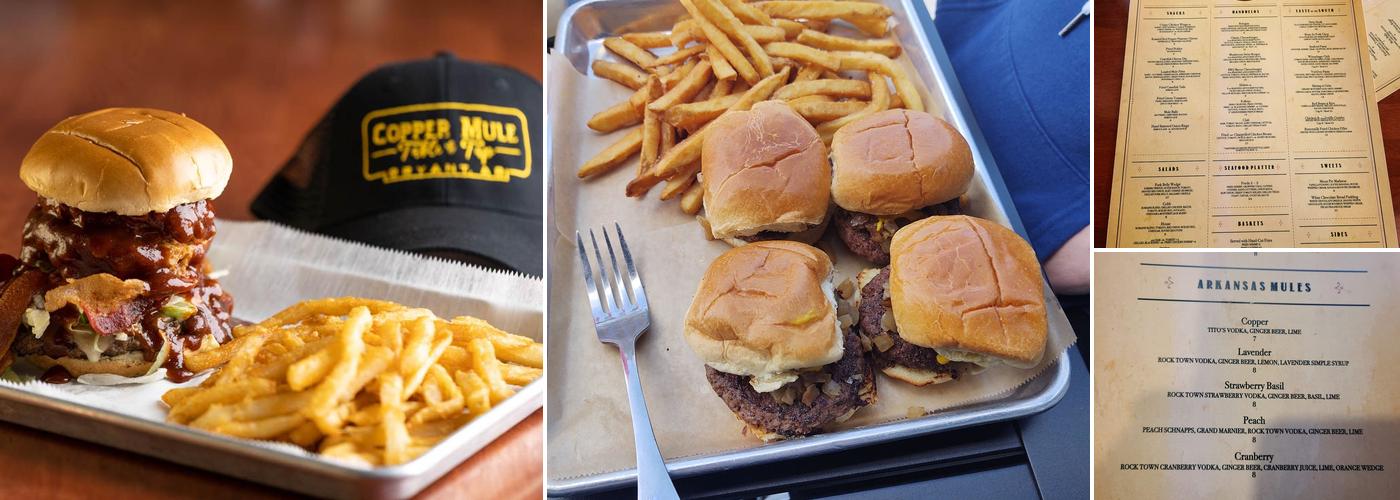 Copper Mule Table & Tap-Bryant Menu