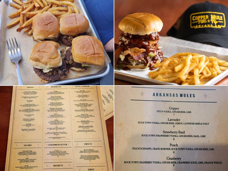 Copper Mule Table & Tap-Bryant Menu