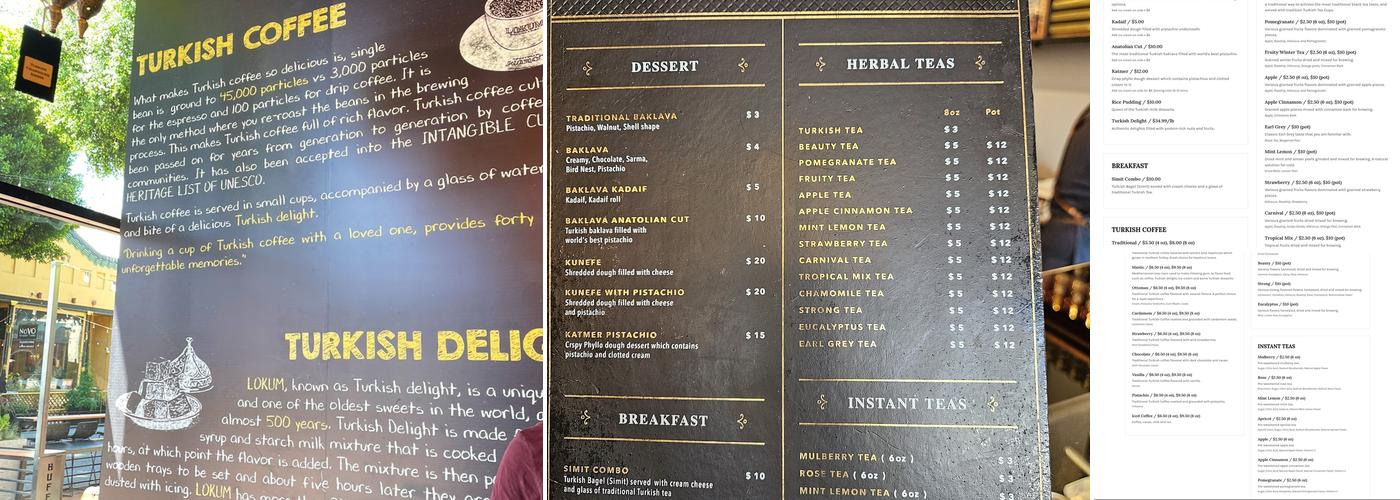LOKUM Menu