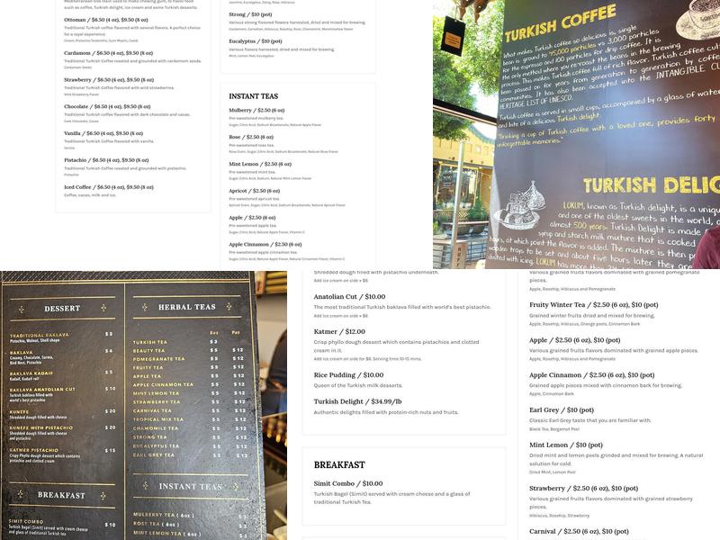 LOKUM Menu