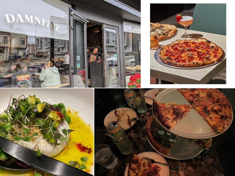 DAMNFiNE pizza 3410 Judah St, San Francisco