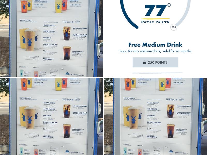 Dutch Bros Coffee Menu