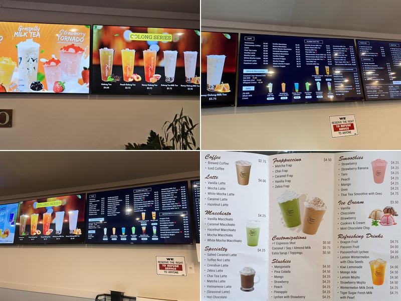 Boba Kulture Menu