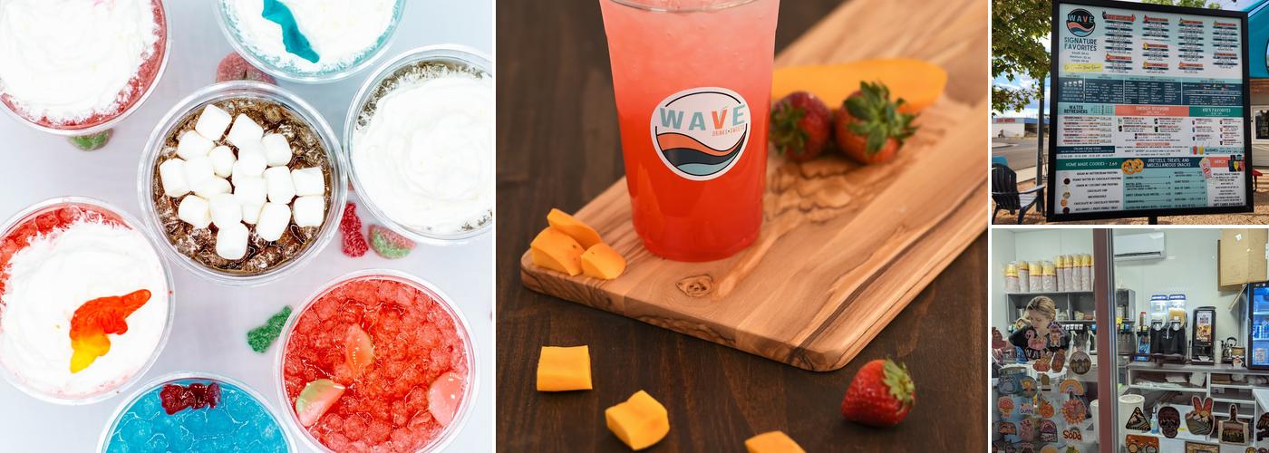 Wave Drinks + Sweets Menu