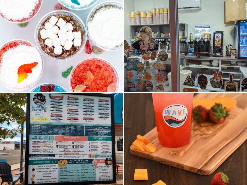 Wave Drinks + Sweets Menu