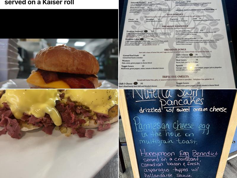 Nesting Grounds Cafe Menu