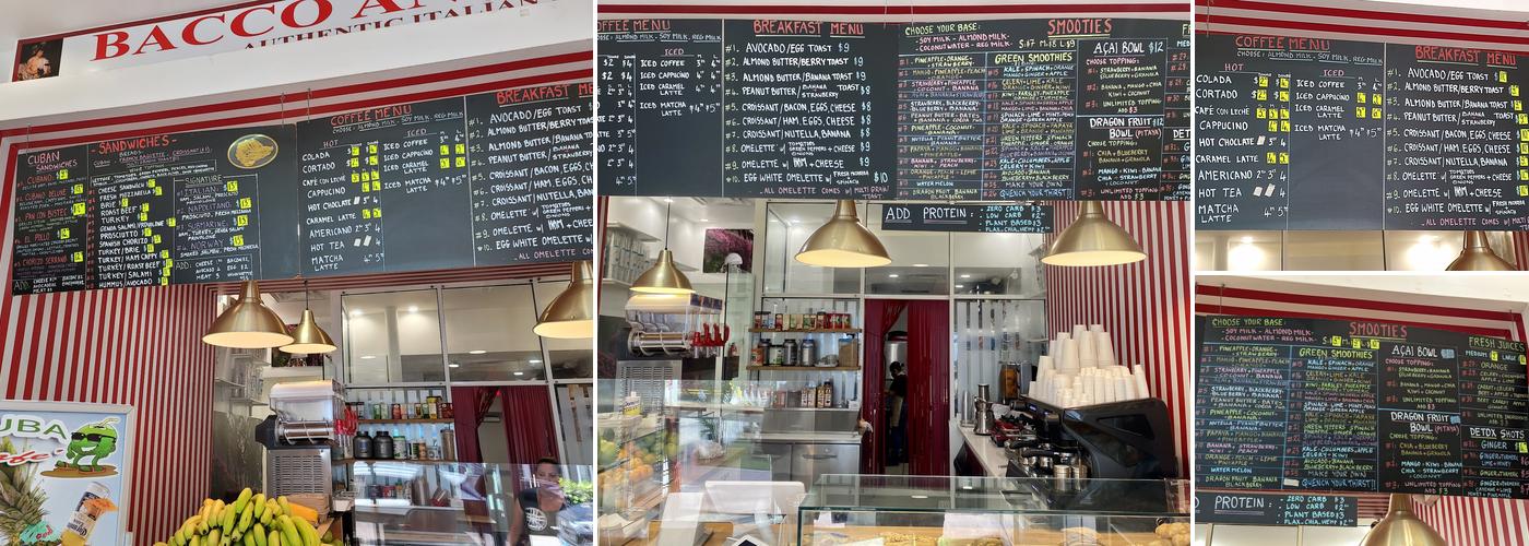 Cuba Cafe Menu