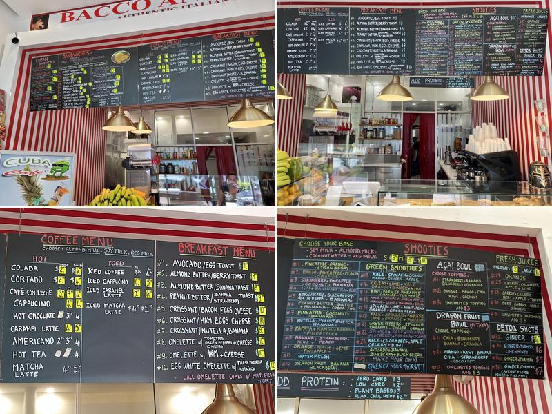 Cuba Cafe Menu