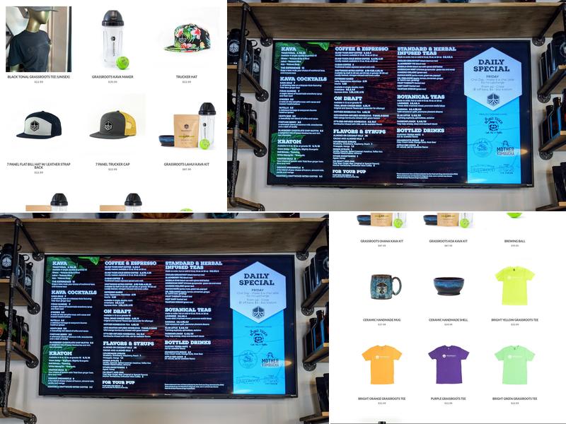 Grassroots Kava House Menu