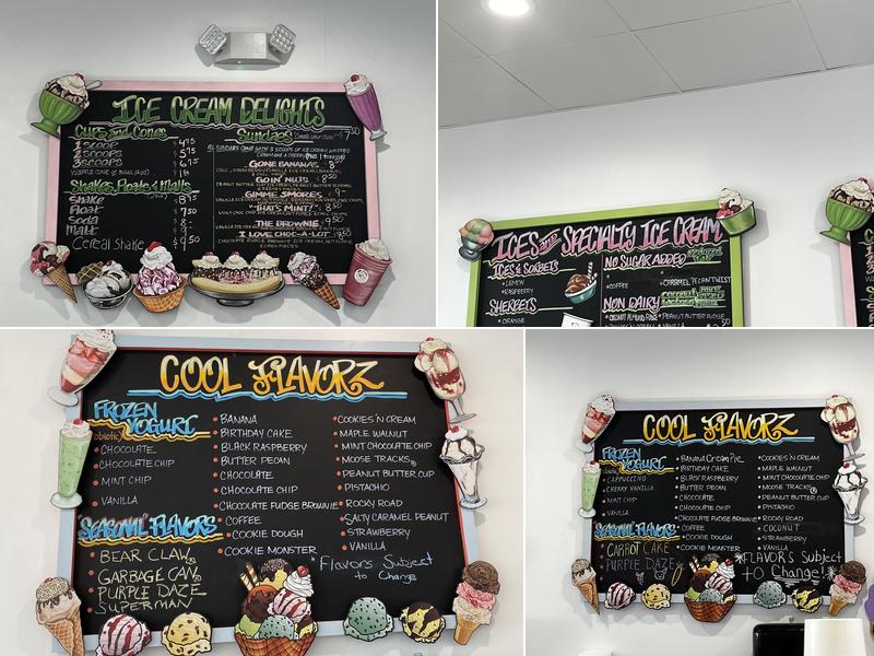CoolBeanz Menu