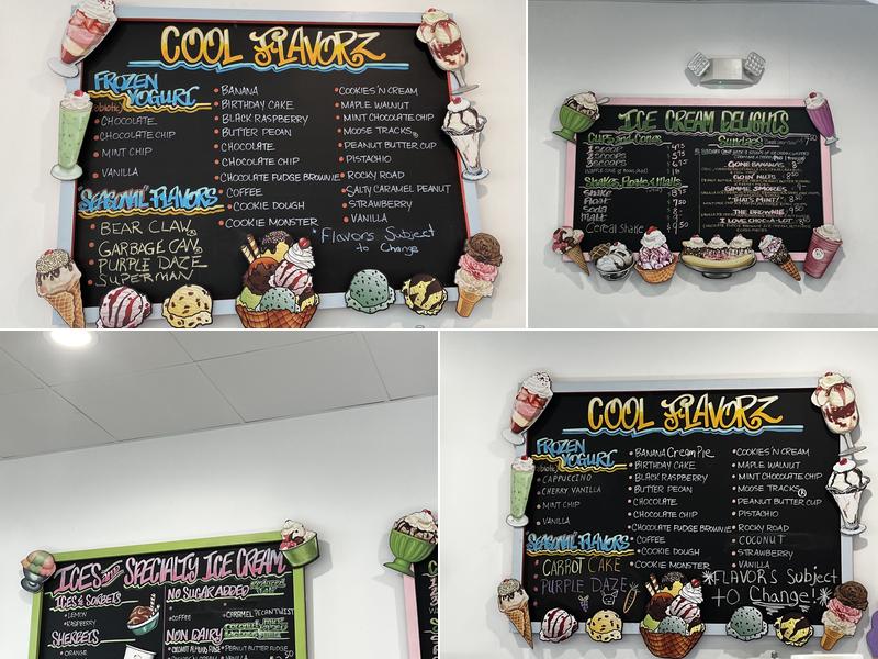 CoolBeanz Menu