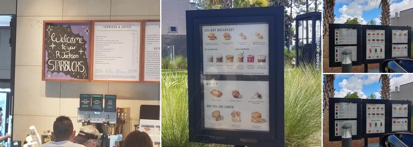 Starbucks Menu