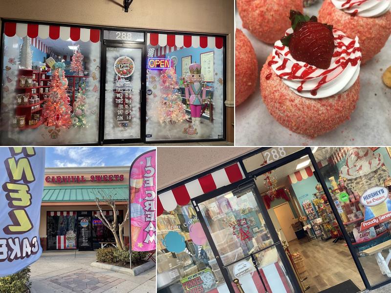 Carnival Sweets Candy and Ice Cream Shop 31 San Marco Avenue, Street Augustine