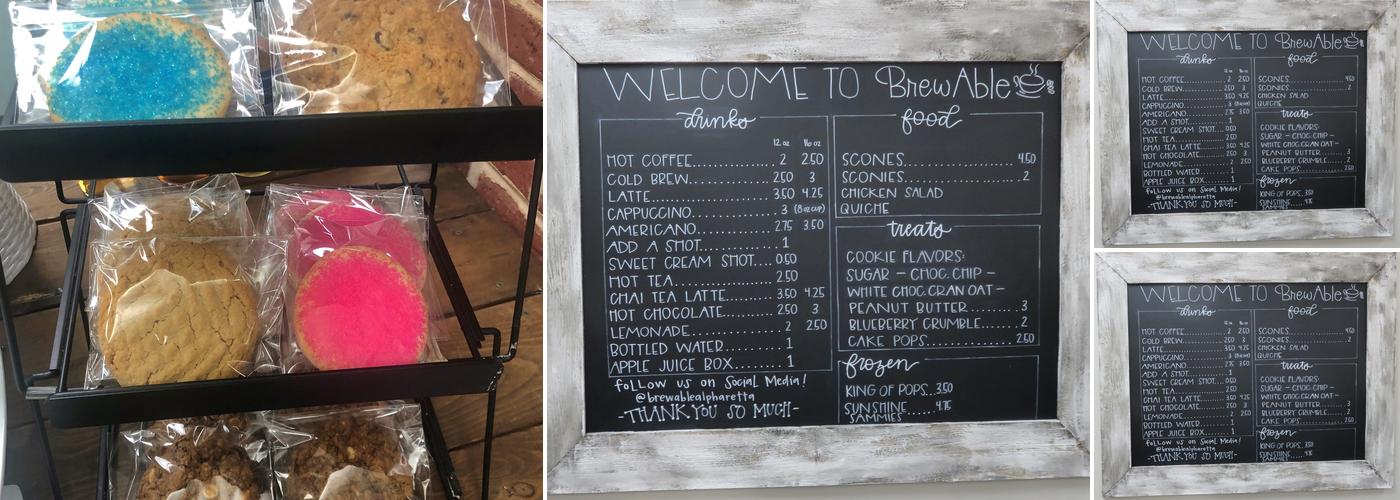 Brewable Alpharetta Menu