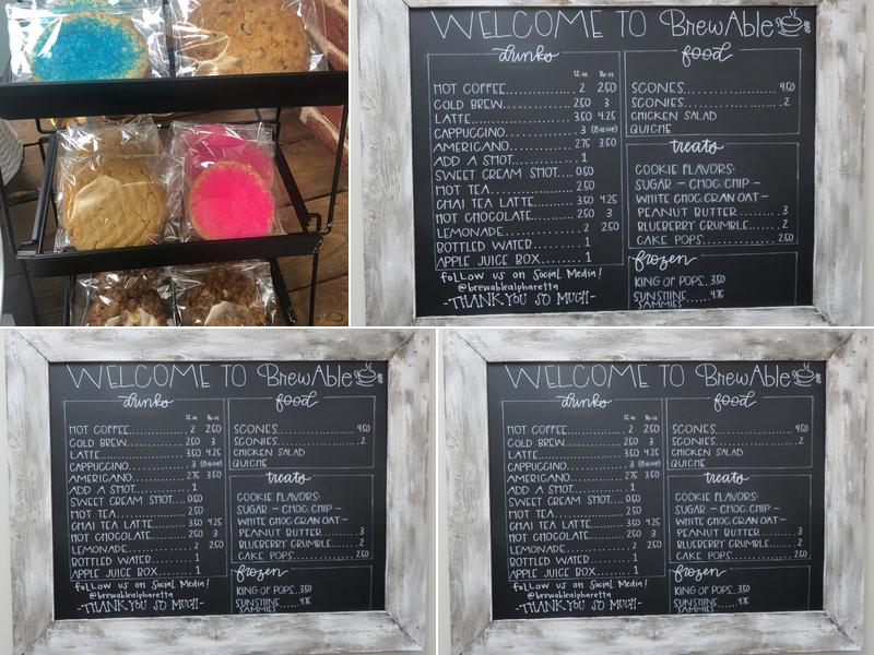 Brewable Alpharetta Menu