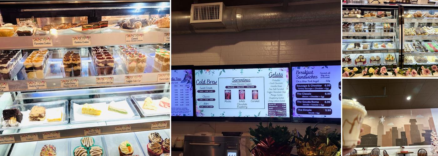 Sorrento Sweets Menu