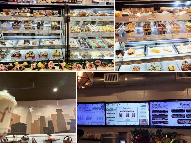 Sorrento Sweets Menu