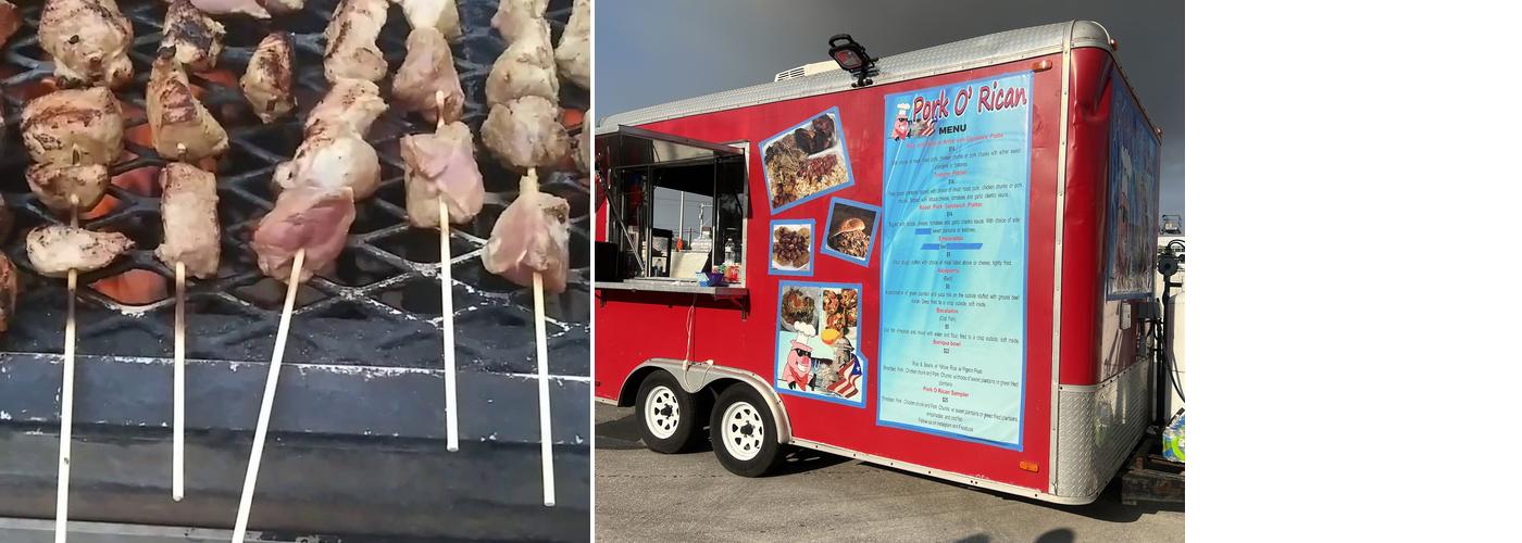 Pork O' Rican Inc. Menu