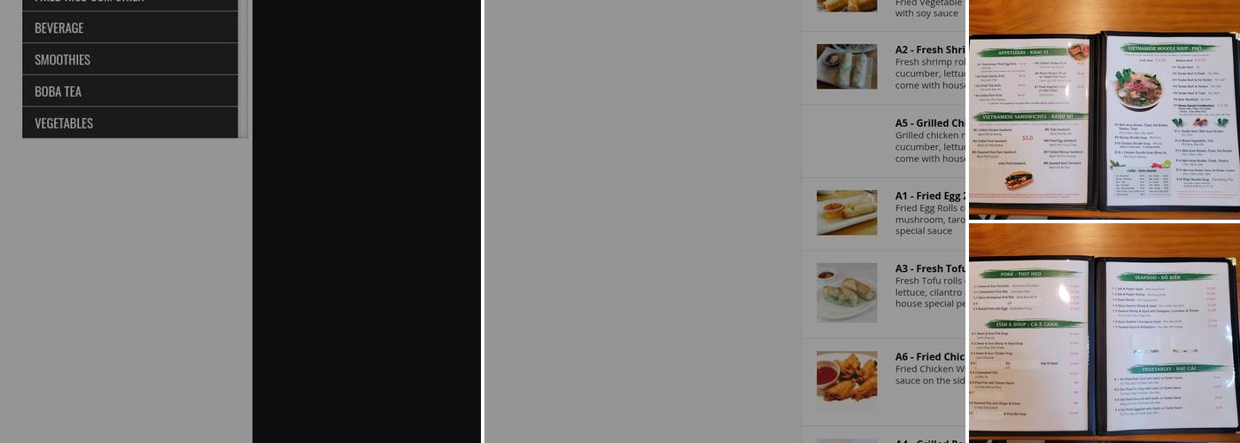 Pho 24 Menu