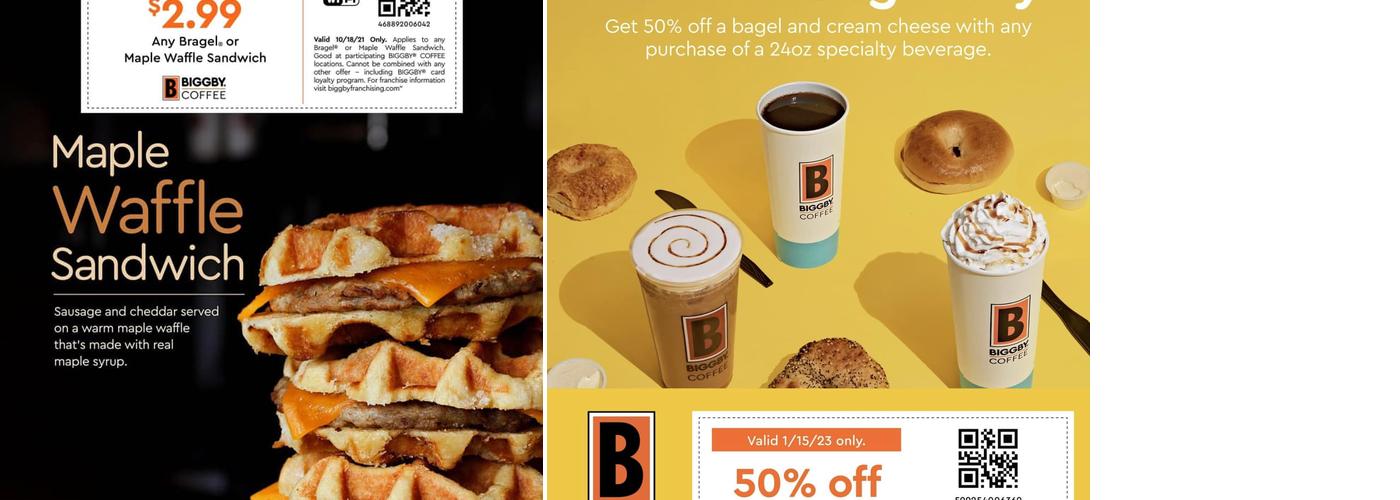 BIGGBY COFFEE Menu