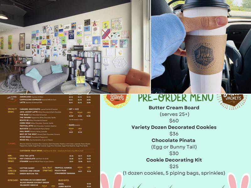 Java Jackets Coffee House Menu