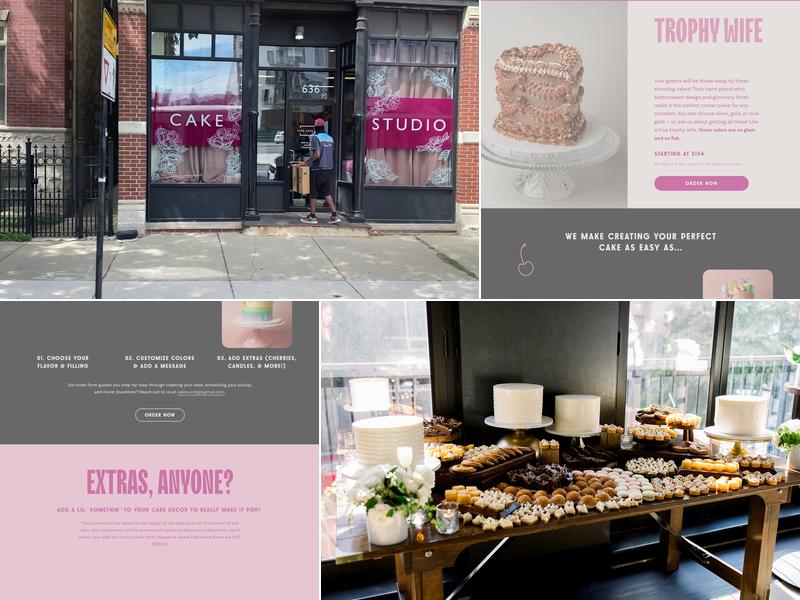 ECBG Cake Studio Menu