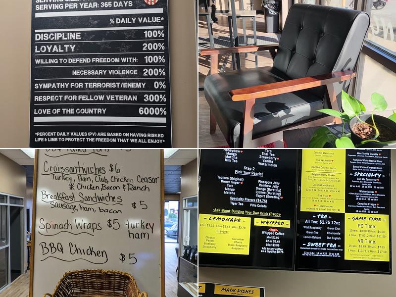 Respawn Coffee Company Menu