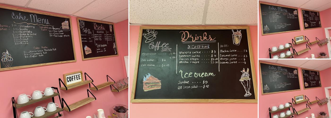 Sugar Diva Bakery & Cafe Menu