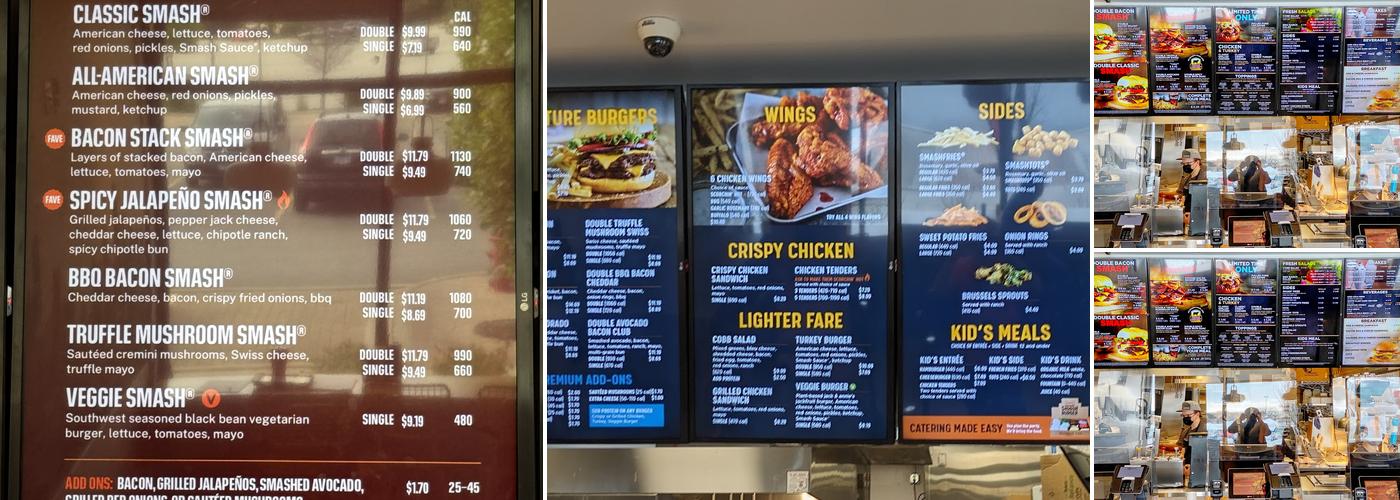 Smashburger Menu