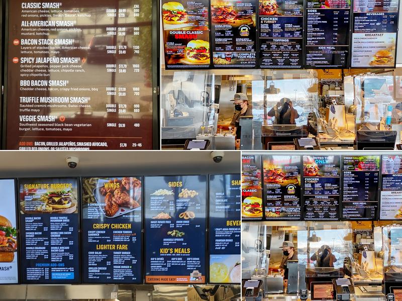 Smashburger Menu