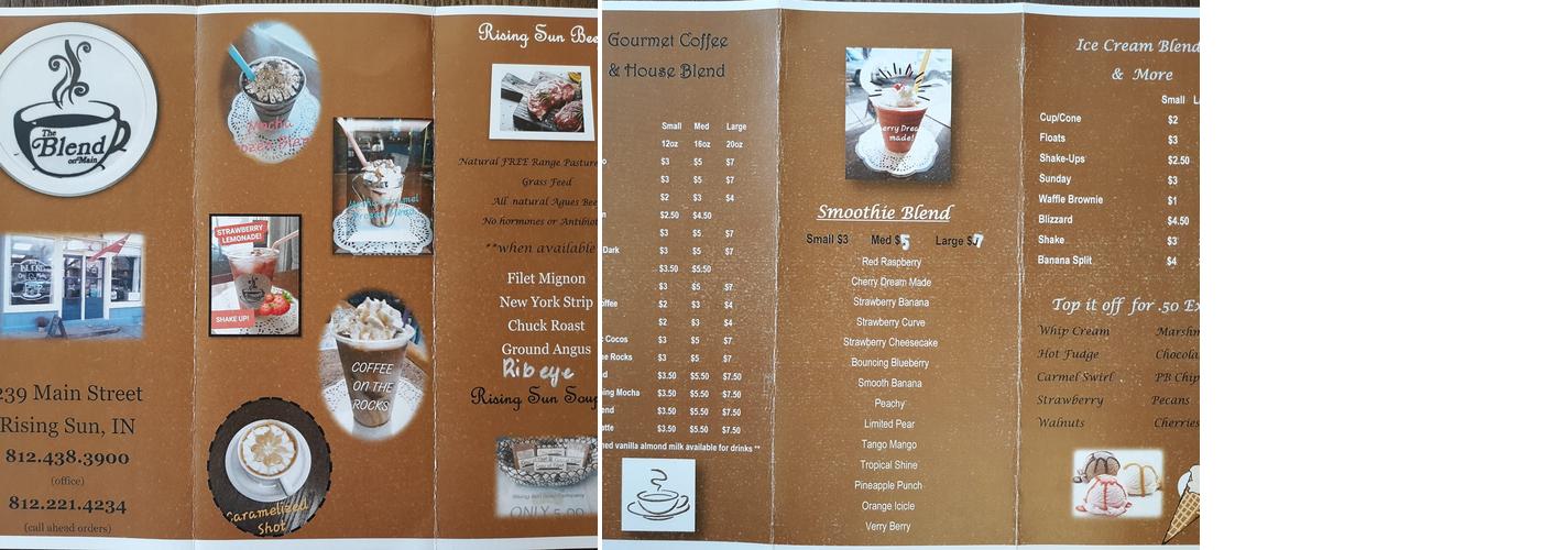 The Blend on Main Menu