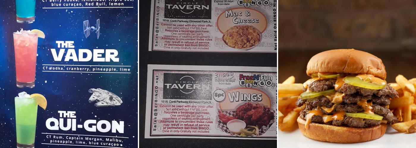 Circle Tavern Menu