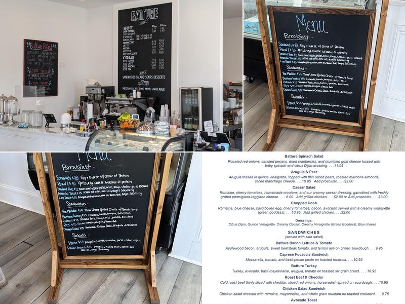 Batture Bites & Brew Menu