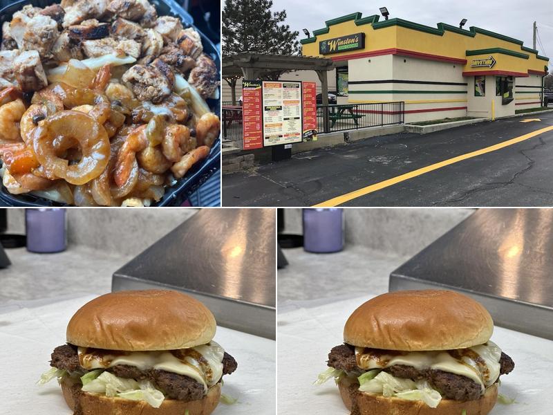 Winston's Jerk Chicken/Jimmy’s famous burgers