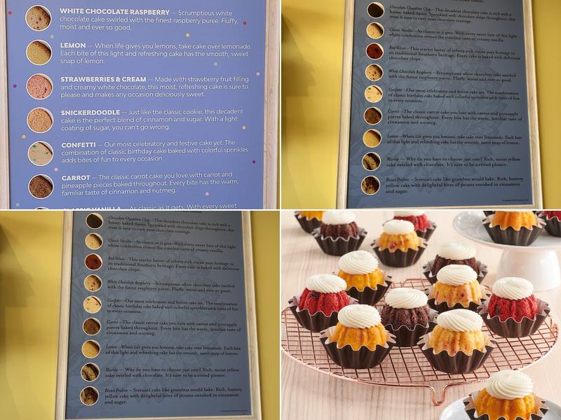 Nothing Bundt Cakes Menu