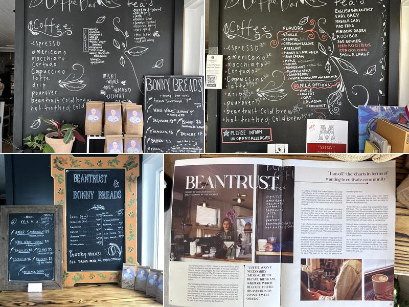 Beantrust Coffeebar Menu