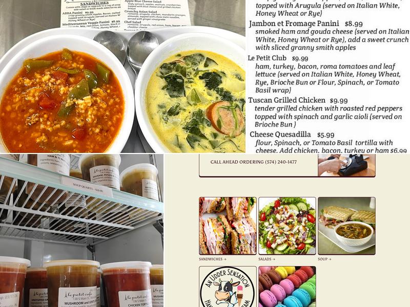 Le Petit Cafe Monticello Menu