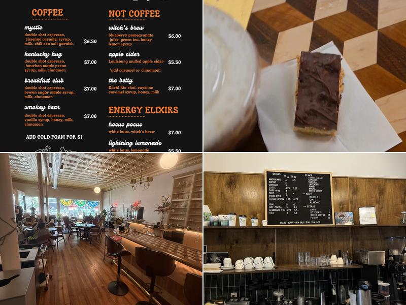 Hardline Coffee Co. Menu