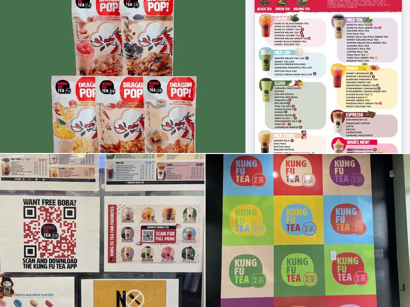 Kung Fu Tea Canton Menu