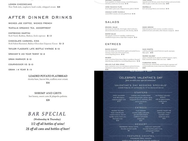Embark Menu